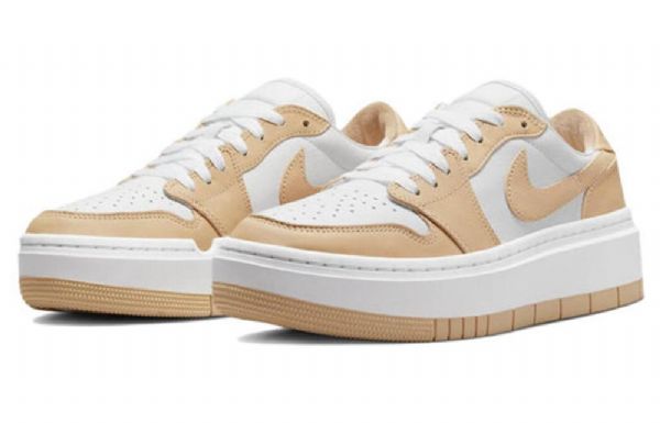 Nike Air Jordan 1 Elevate Low Tops Retro Basketball Shoes Dame Hvite