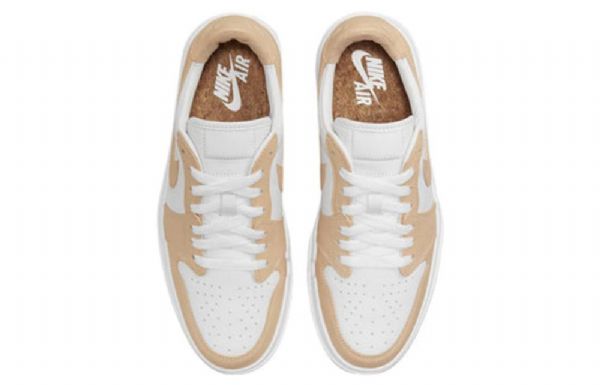 Nike Air Jordan 1 Elevate Low Tops Retro Basketball Shoes Dame Hvite