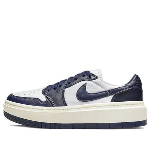 Nike Air Jordan 1 Elevate Low Tops Retro Basketball Shoes Dame Marineblå
