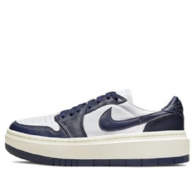 Nike Air Jordan 1 Elevate Low Tops Retro Basketball Shoes Dame Marineblå