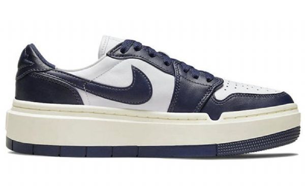 Nike Air Jordan 1 Elevate Low Tops Retro Basketball Shoes Dame Marineblå