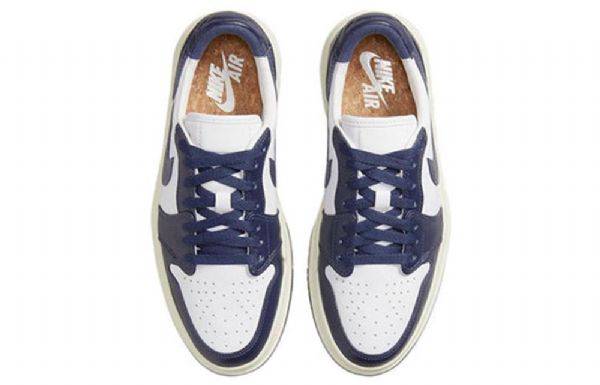 Nike Air Jordan 1 Elevate Low Tops Retro Basketball Shoes Dame Marineblå
