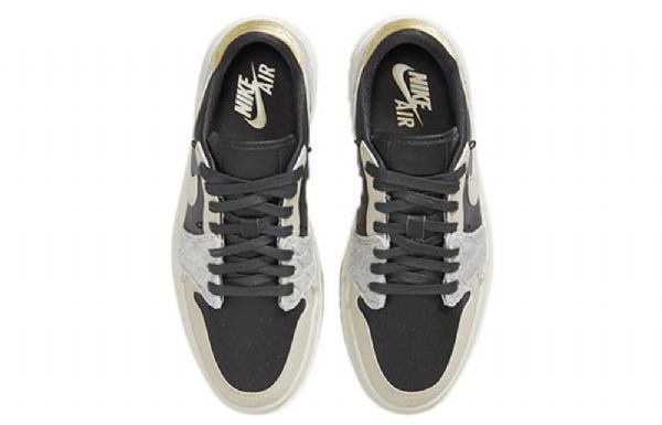 Nike Air Jordan 1 Elevate Low Tops Se Retro Basketball Shoes Dame Grå