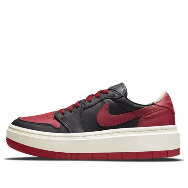 Nike Air Jordan 1 Elevate Low Tops Se Retro Basketball Shoes Dame Rød Svarte