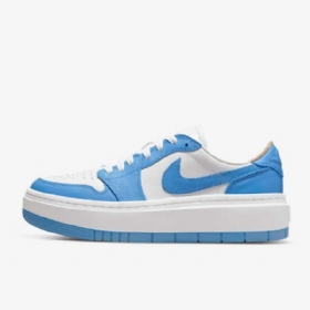 Nike Air Jordan 1 Elevate Low Tops Se Sko Dame Hvite Blå