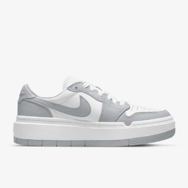 Nike Air Jordan 1 Elevate Low Tops Sko Dame Gul Grå
