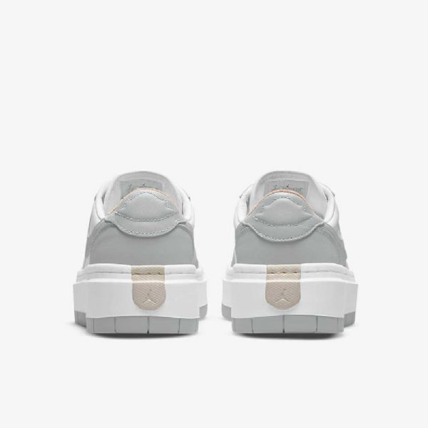 Nike Air Jordan 1 Elevate Low Tops Sko Dame Gul Grå