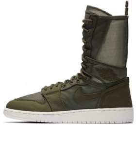 Nike Air Jordan 1 Explorer Xx Retro Basketball Shoes Dame Armygreen