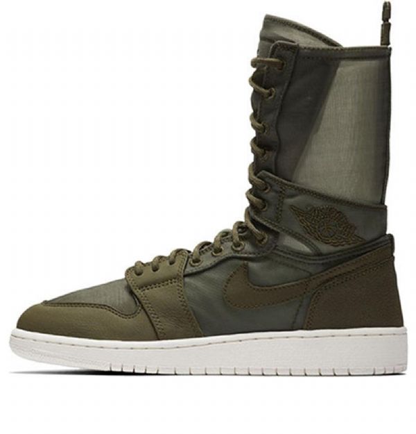 Nike Air Jordan 1 Explorer Xx Retro Basketball Shoes Dame Armygreen