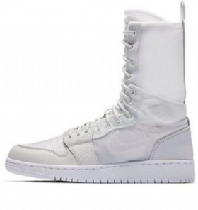 Nike Air Jordan 1 Explorer Xx Retro Basketball Shoes Dame Hvite
