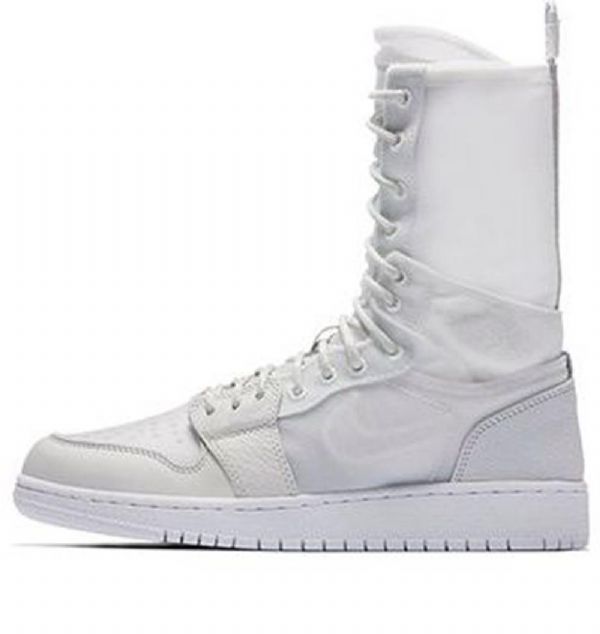 Nike Air Jordan 1 Explorer Xx Retro Basketball Shoes Dame Hvite