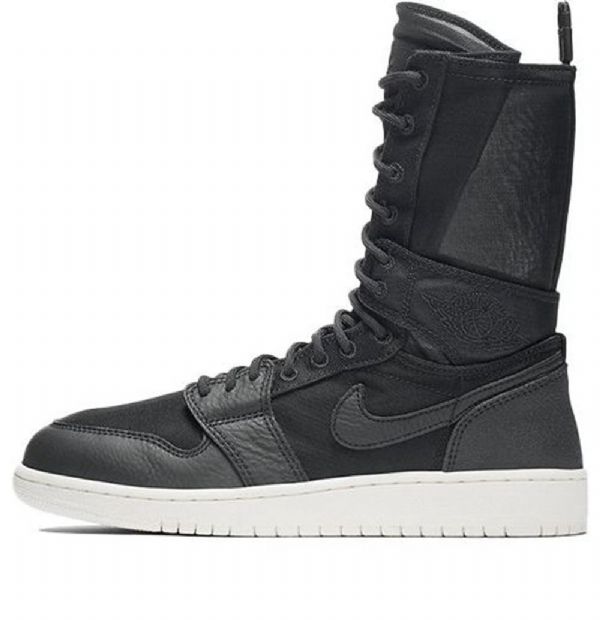 Nike Air Jordan 1 Explorer Xx Retro Basketball Shoes Dame Svarte