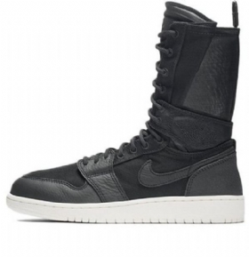 Nike Air Jordan 1 Explorer Xx Retro Basketball Shoes Dame Svarte