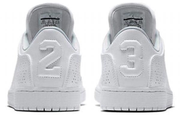 Nike Air Jordan 1 Flight 5 Low Tops Skatesko Herre Hvite