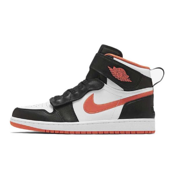 Nike Air Jordan 1 Flyease Turf Sko Herre Oransje Svarte Hvite