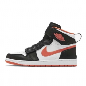 Nike Air Jordan 1 Flyease Turf Sko Herre Oransje Svarte Hvite