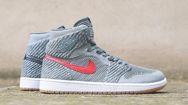 Nike Air Jordan 1 Flyknit Clay Sko Herre Grønn