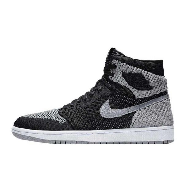 Nike Air Jordan 1 Flyknit Shadow Sko Herre Grå