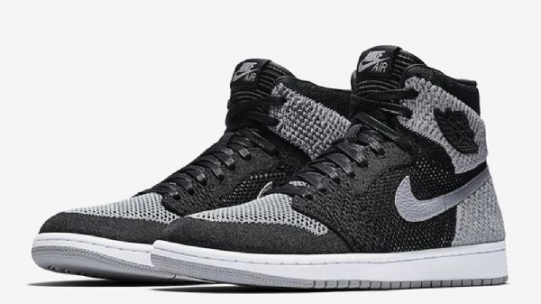 Nike Air Jordan 1 Flyknit Shadow Sko Herre Grå