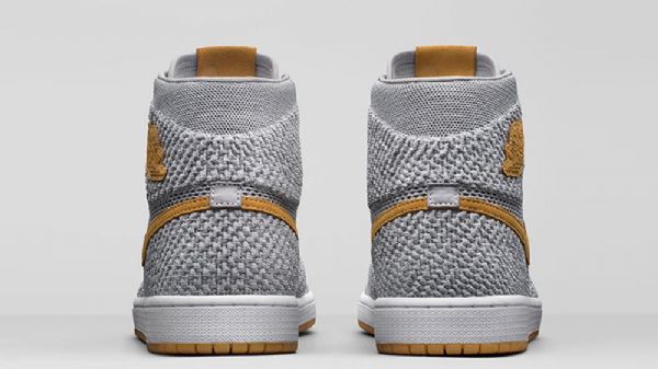 Nike Air Jordan 1 Flyknit Sko Herre Grå