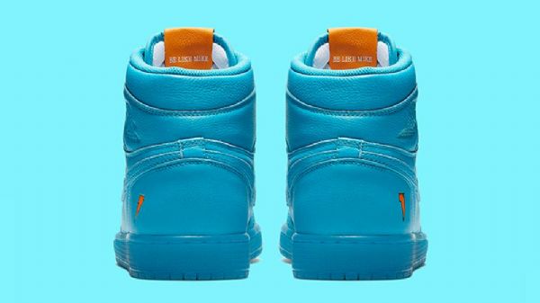 Nike Air Jordan 1 Gatorade Lagoon Sko Herre Blå