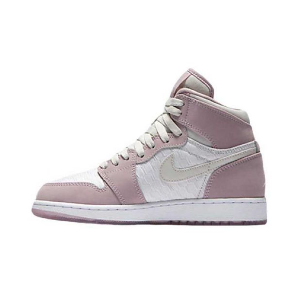 Nike Air Jordan 1 Gg Plum Fog Heiress Sko Herre Rosa