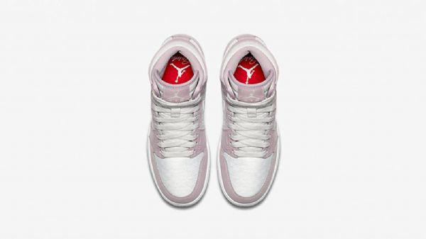Nike Air Jordan 1 Gg Plum Fog Heiress Sko Herre Rosa