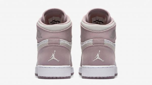 Nike Air Jordan 1 Gg Plum Fog Heiress Sko Herre Rosa