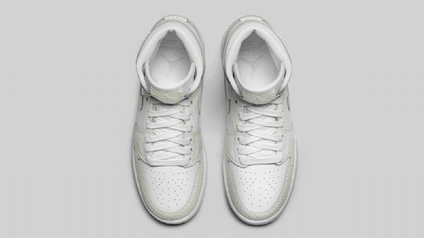 Nike Air Jordan 1 Heiress Sko Herre Hvite