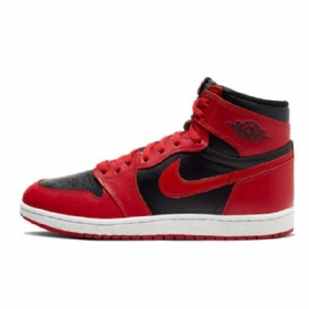 Nike Air Jordan 1 Hi 85 Sko Herre Rød Svarte