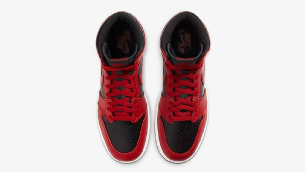 Nike Air Jordan 1 Hi 85 Sko Herre Rød Svarte