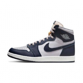 Nike Air Jordan 1 High Tops 85 Sko Dame Marineblå