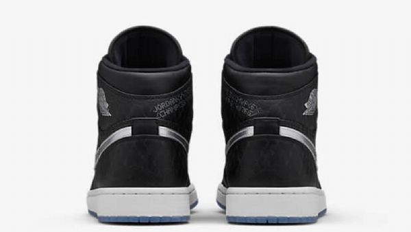 Nike Air Jordan 1 High Tops Asg Sko Herre Svarte Sølv