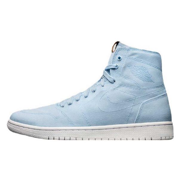 Nike Air Jordan 1 High Tops Decon Easter Sko Herre Blå