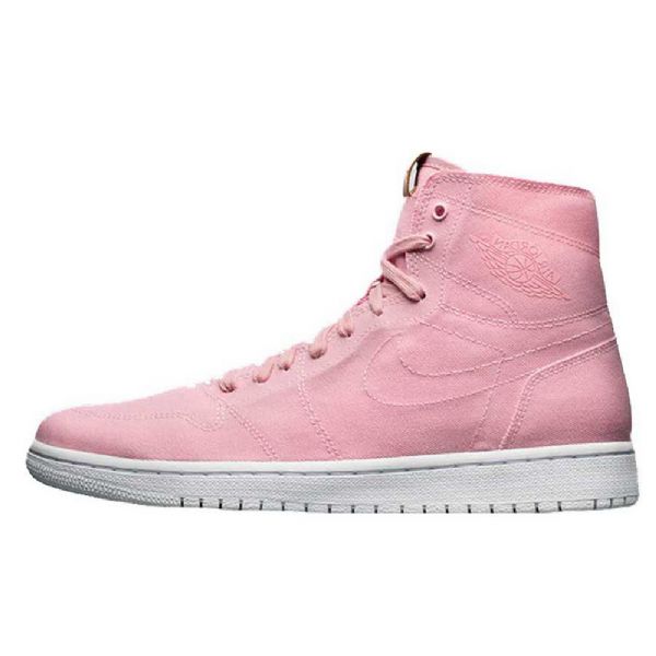 Nike Air Jordan 1 High Tops Decon Easter Sko Herre Rosa