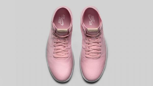 Nike Air Jordan 1 High Tops Decon Easter Sko Herre Rosa