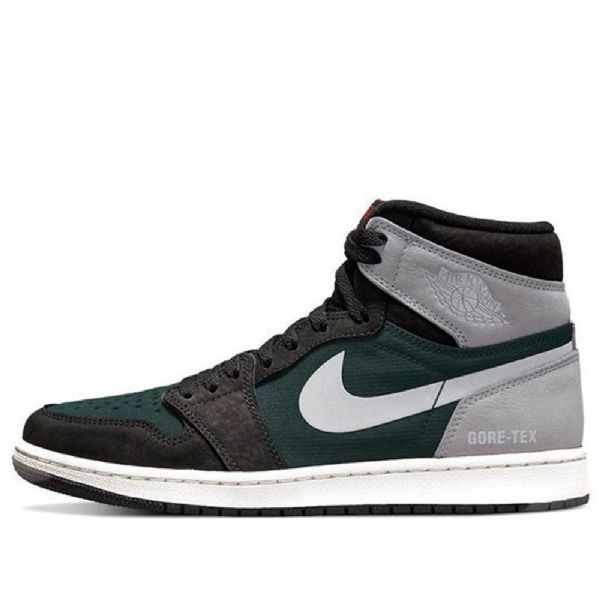 Nike Air Jordan 1 High Tops Element Gore-tex Retro Basketball Shoes Herre Svarte Grå