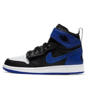 Nike Air Jordan 1 High Tops Flyease Gs Basketsko Herre Svarte Blå