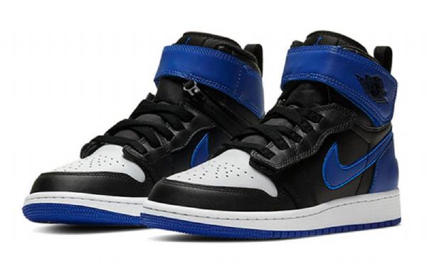 Nike Air Jordan 1 High Tops Flyease Gs Basketsko Herre Svarte Blå
