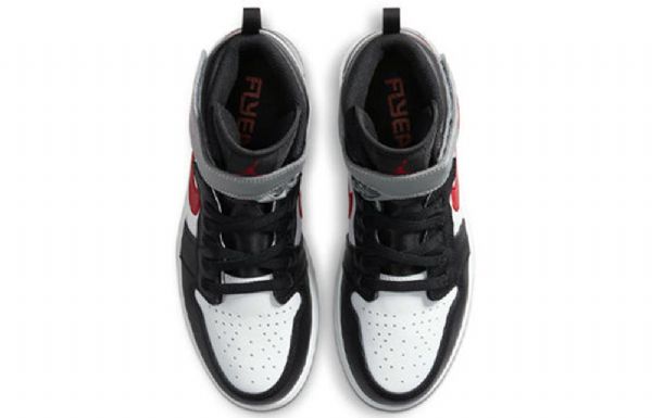 Nike Air Jordan 1 High Tops Flyease Retro Basketball Shoes Herre Grå