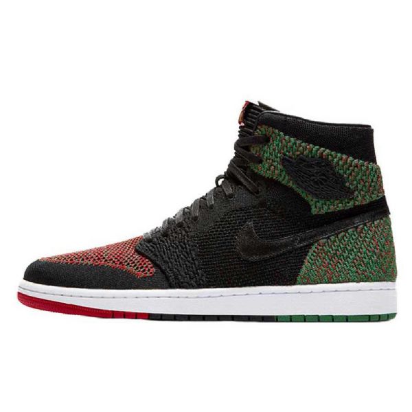 Nike Air Jordan 1 High Tops Flyknit Bhm Sko Herre Multicolor