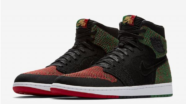 Nike Air Jordan 1 High Tops Flyknit Bhm Sko Herre Multicolor