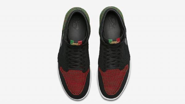 Nike Air Jordan 1 High Tops Flyknit Bhm Sko Herre Multicolor