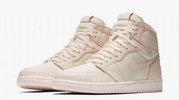 Nike Air Jordan 1 High Tops Guava Ice Sko Dame Rosa