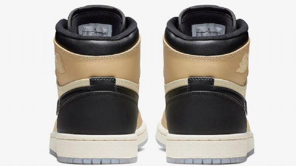 Nike Air Jordan 1 High Tops Mushroom Sko Herre Brune Svarte