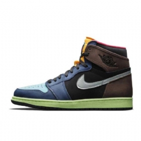 Nike Air Jordan 1 High Tops Og Bio Hack Sko Dame Multicolor