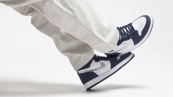 Nike Air Jordan 1 High Tops Og Japan Sko Dame Marineblå