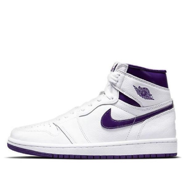 Nike Air Jordan 1 High Tops Og Retro Basketball Shoes Dame Lilla