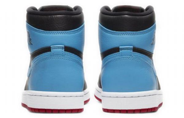 Nike Air Jordan 1 High Tops Og Retro Basketball Shoes Dame Svarte Blå