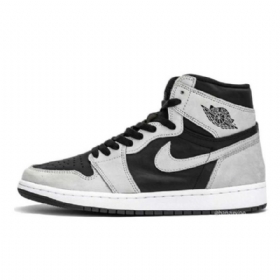 Nike Air Jordan 1 High Tops Og Shadow 2.0 Sko Dame Grå Svarte